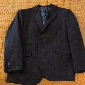 Johnston & Murphy Dark Gray Blazer